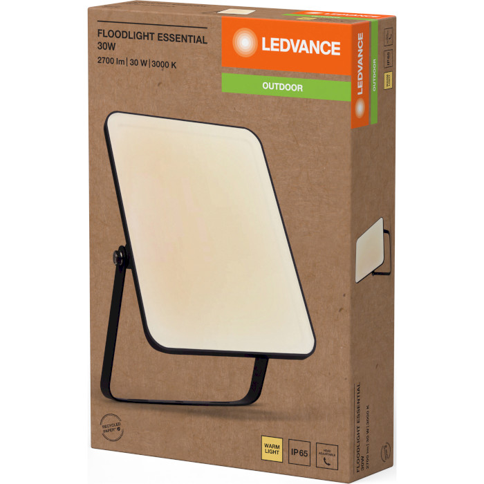 Прожектор LED LEDVANCE Floodlight Essential 30W 3000K (4058075768055)