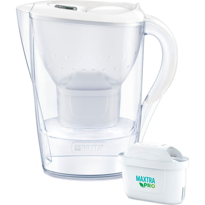 Фільтр-глечик для води BRITA Marella Memo MX Pro White 2.4л (1052789)