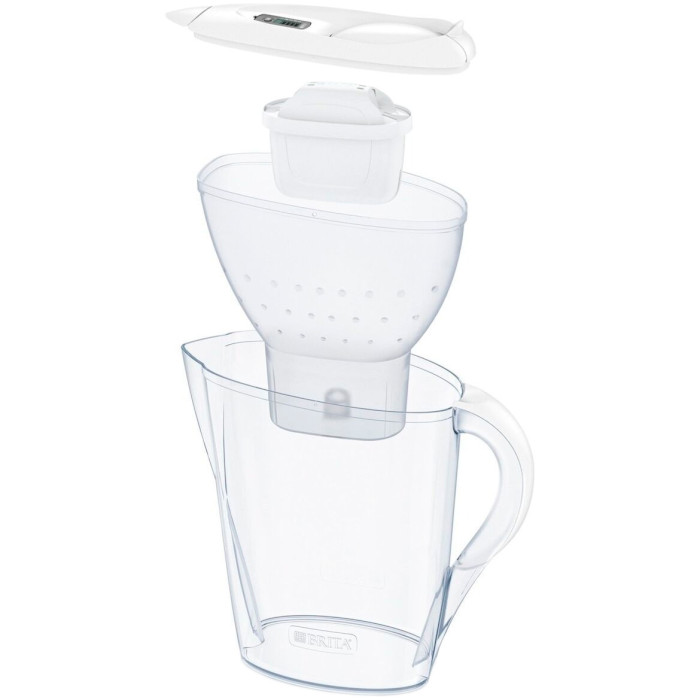 Фільтр-глечик для води BRITA Marella Memo MX Pro White 2.4л (1052789)