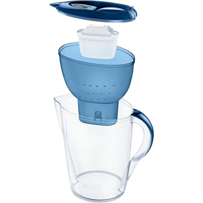 Фільтр-глечик для води BRITA Marella XL Memo MX Pro Blue 3.5л (1052780)