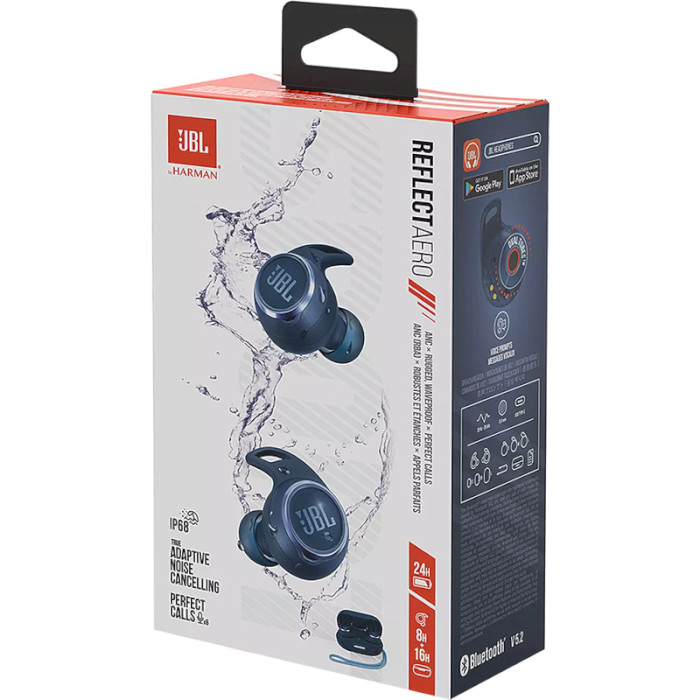 Навушники JBL Reflect Aero TWS Blue (JBLREFLECTAEROBLU)