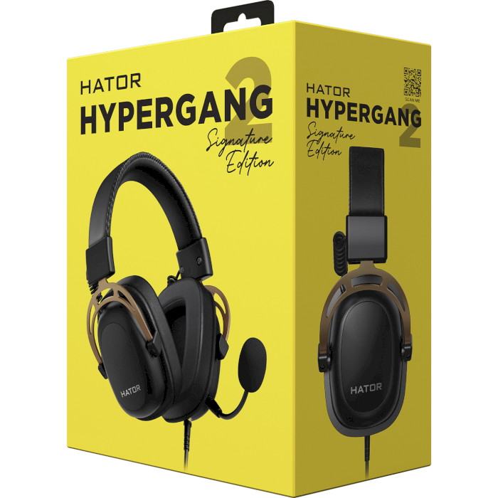 Навушники геймерскі HATOR Hypergang 2 Signature Edition Gold (HTA-916)