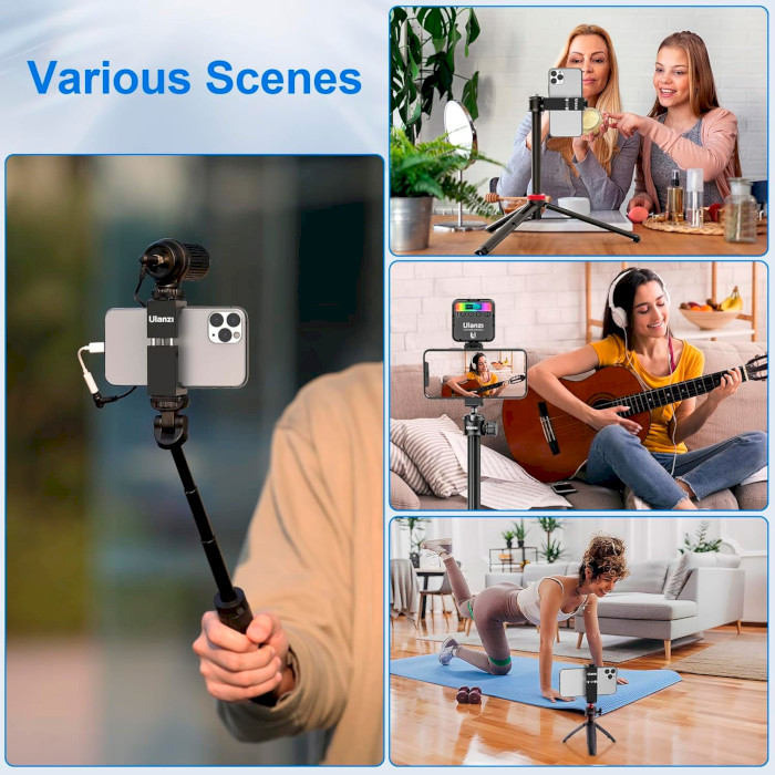 Тримач для смартфона ULANZI ST-02S Phone Tripod Mount (UV-0849)