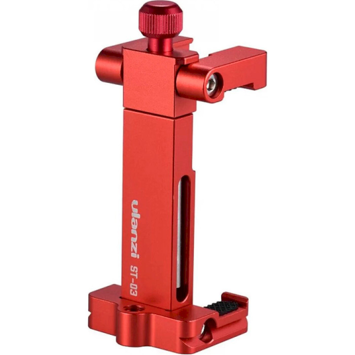 Держатель для смартфона ULANZI ST-03 Pocket Arca Swiss Phone Tripod Mount Red (UV-0596)