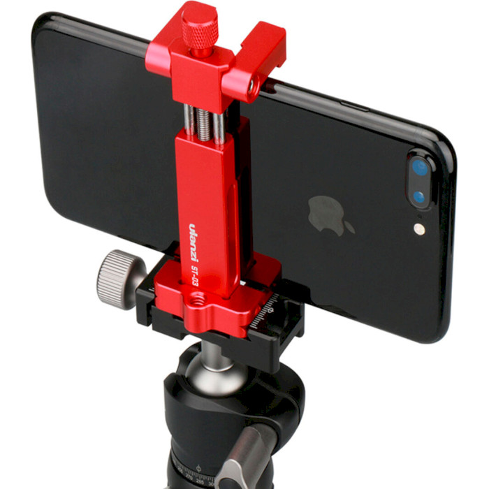 Держатель для смартфона ULANZI ST-03 Pocket Arca Swiss Phone Tripod Mount Red (UV-0596)