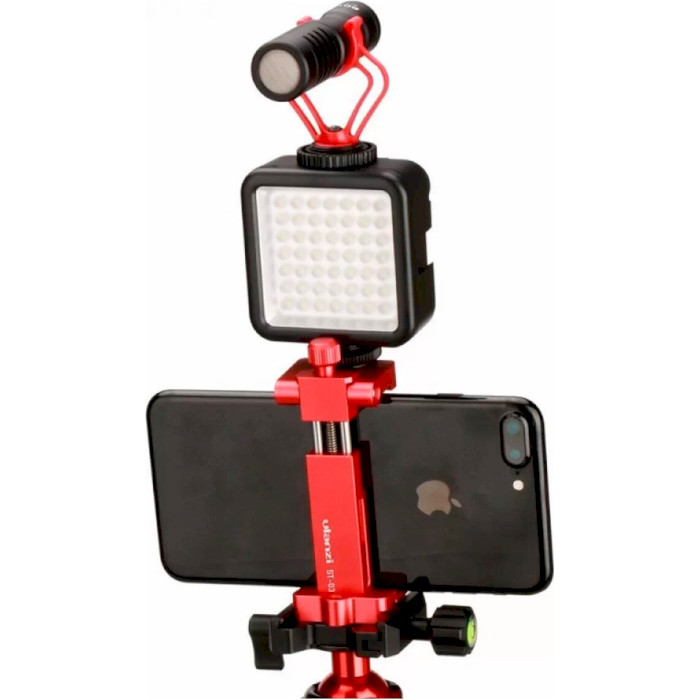 Держатель для смартфона ULANZI ST-03 Pocket Arca Swiss Phone Tripod Mount Red (UV-0596)