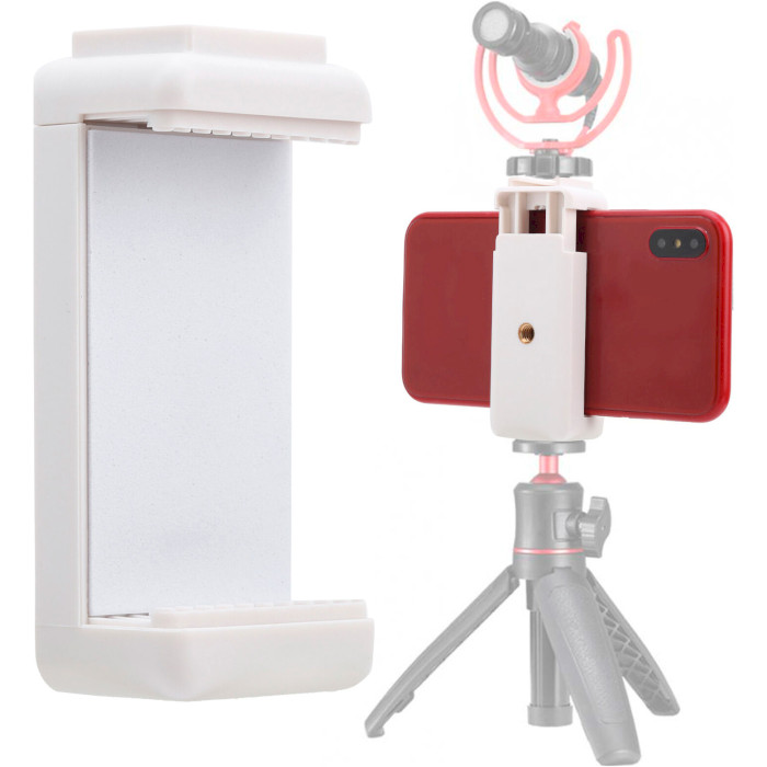 Держатель для смартфона ULANZI ST-07 Vlog Smartphone Tripod Mount White (UV-2152)