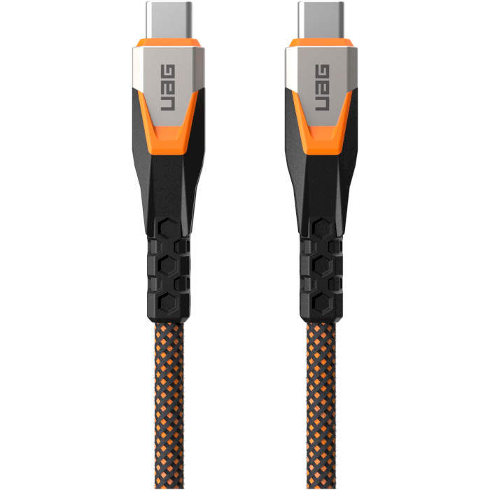 Кабель UAG SRGE 3.2 USB-C 20Gbps 240W Power Cable 0.75м Black/Orange