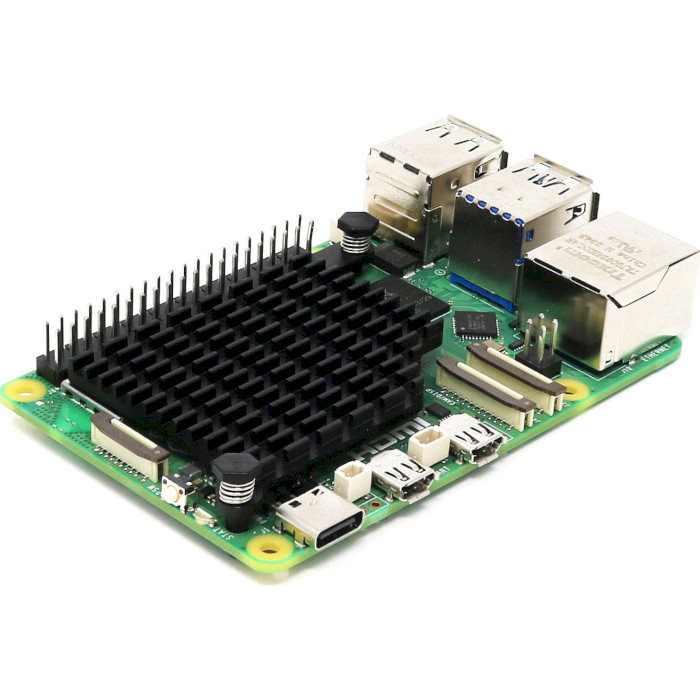 Радиатор низкопрофильный PI HUT для Raspberry Pi 5 (105875)