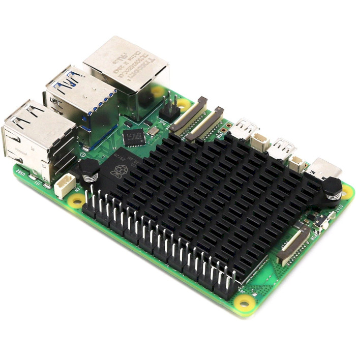 Радиатор низкопрофильный PI HUT для Raspberry Pi 5 (105875)