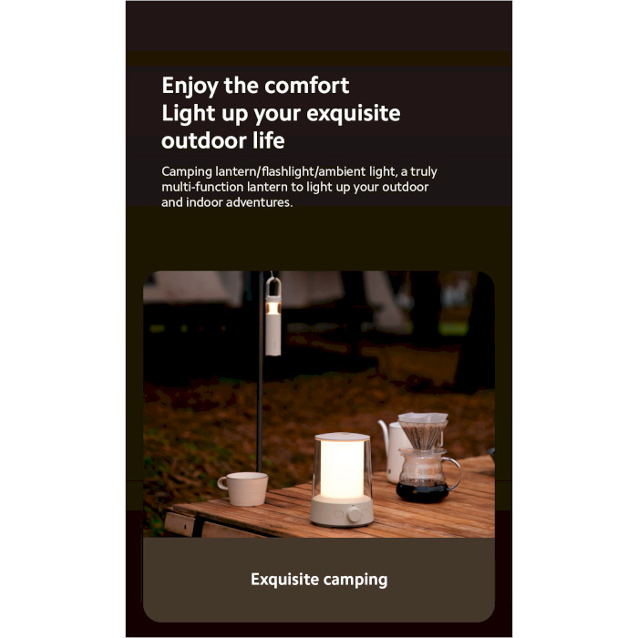 Фонарь кемпинговый XIAOMI Multi-Function Camping Lantern (BHR7349GL)