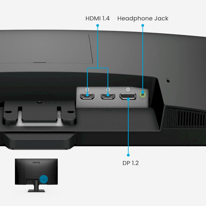 Монітор BENQ GW2490E (9H.LMELJ.LBE)