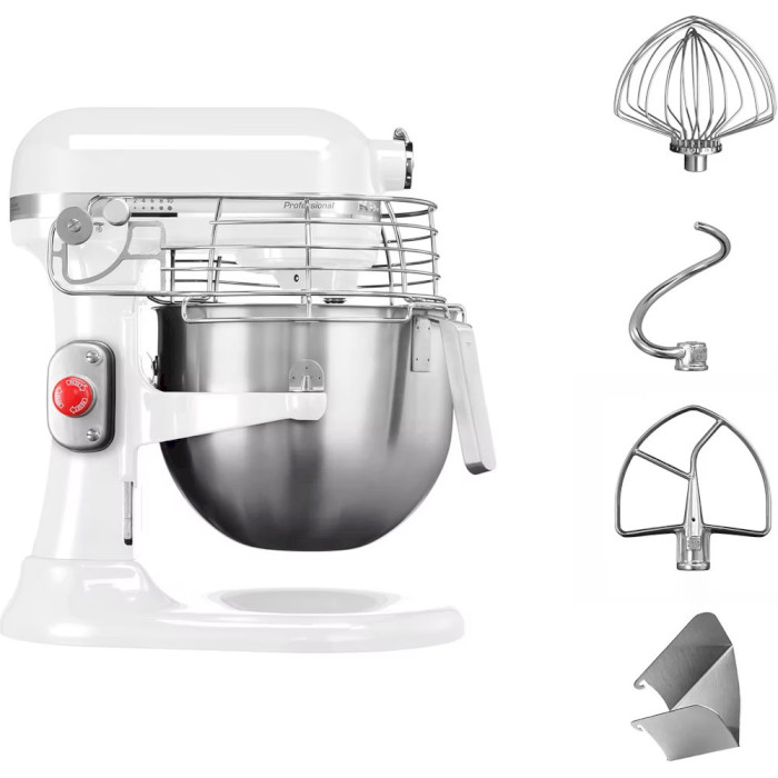 Планетарний міксер KITCHENAID Professional 5KSM7990X White (5KSM7990XEWH)