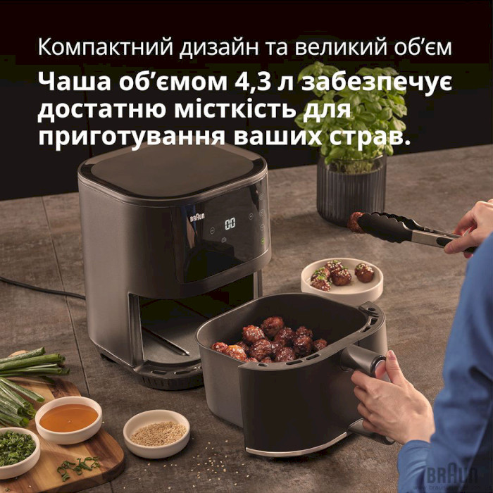 Мультипечь BRAUN MultiFry 3 HF 3030 Black