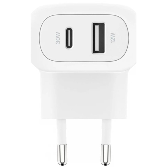 Зарядний пристрій BELKIN Boost Up Charge Dual Wall Charger 42W White (WCB009VFWH)