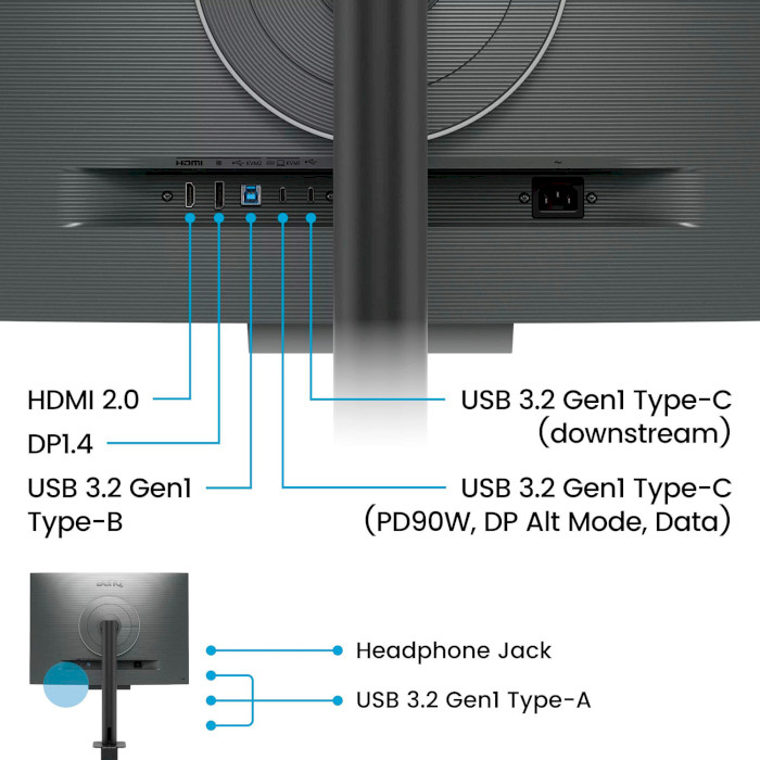 Монітор BENQ RD280UA (9H.LM2LJ.TBE)