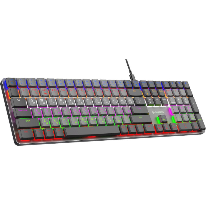 Клавіатура GAMEPRO MK145R Outemu Red Switch Dark Gray