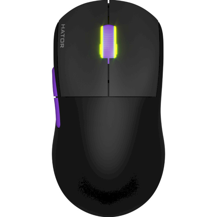 Мышь игровая HATOR Quasar 2 Ultra 4K Wireless Black/Lilac (HTM570BL)