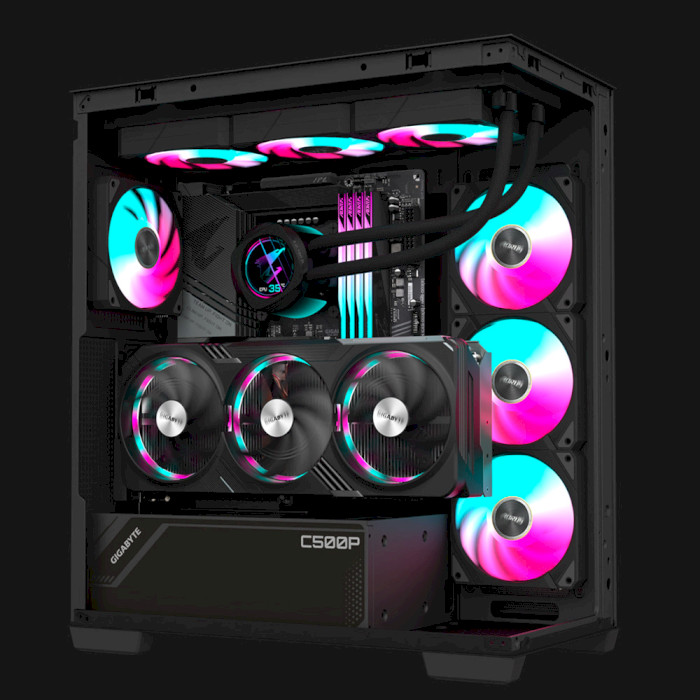 Вентилятор AORUS Ez Chain Fan 120 Black (GP-ECFAN1201)