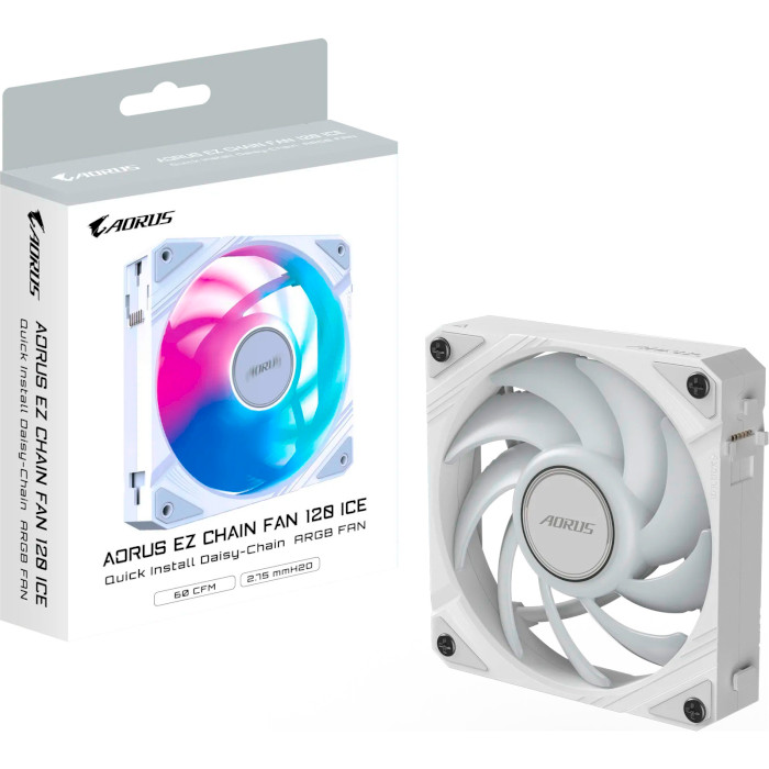 Вентилятор AORUS Ez Chain Fan 120 Ice (GP-ECFAN1201 ICE)