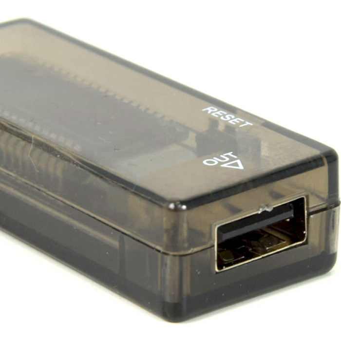 USB тестер ATIS OKY0273-2 напруги (3-5.10V), струму (0-3.3A) і заряду батареї (0-99999 mAh)