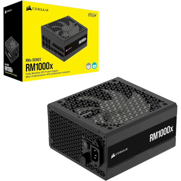 Блок живлення 1000W CORSAIR RM1000x ATX 3.1 (CP-9020271-EU)