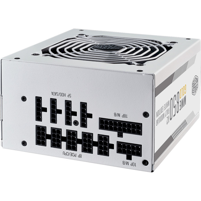 Блок живлення 850W COOLER MASTER MWE Gold 850 V2 ATX 3.0 Ready White Edition (MPE-8501-AFAAG-3GEU)