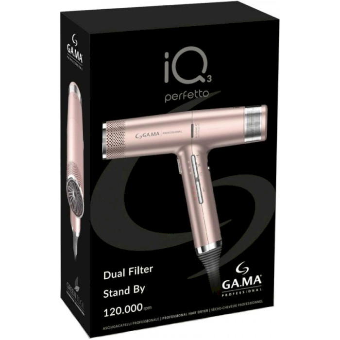 Фен GA.MA iQ3 Perfetto Rose Gold (PH6080.PK)