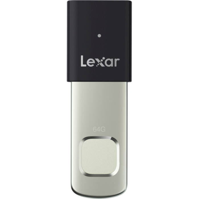 Флешка LEXAR JumpDrive Fingerprint F35 Pro USB3.2 64GB (LJDF35P064G-RNBNG)