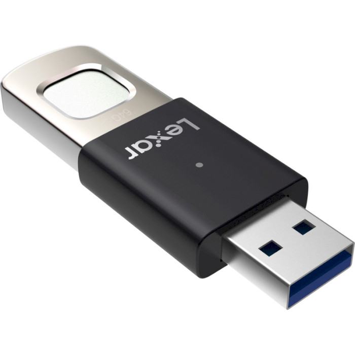 Флэшка LEXAR JumpDrive Fingerprint F35 Pro USB3.2 64GB (LJDF35P064G-RNBNG)