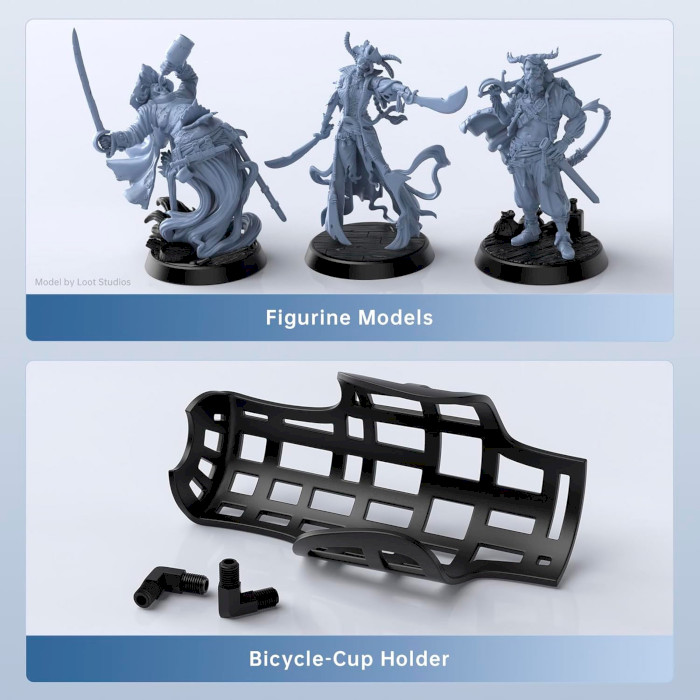 Фотополімерна гума для 3D принтера ANYCUBIC Standard Resin V2, 1кг, Black