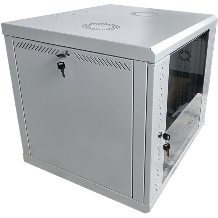 Настенный шкаф 19" ESERVER ES-E950G (9U, 600x500мм, RAL7035)