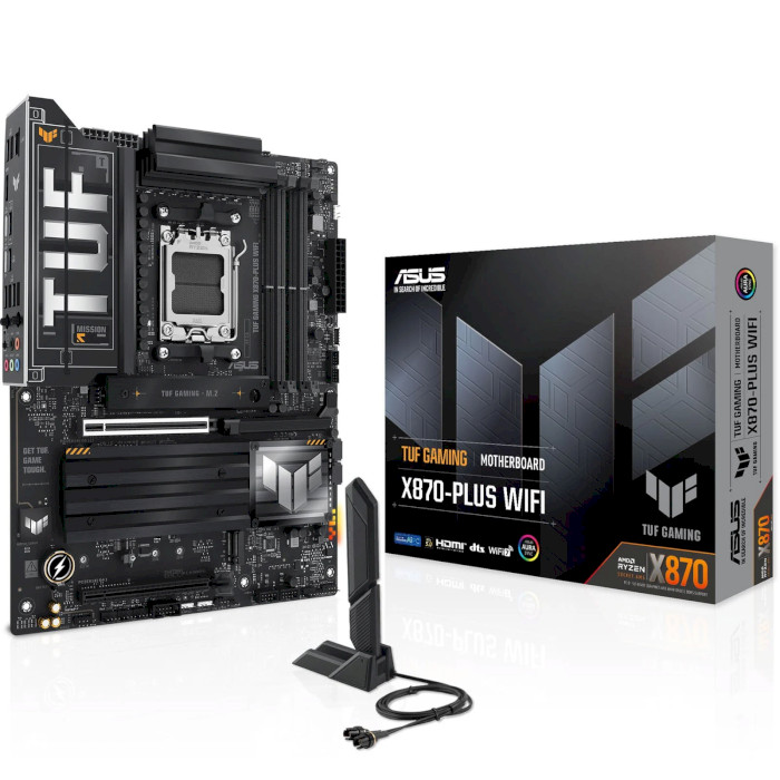 Материнська плата ASUS TUF Gaming X870-Plus WiFi