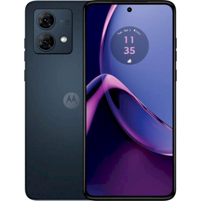 Смартфон MOTOROLA Moto G84 8/256GB Midnight Blue (PAYM0045RS)