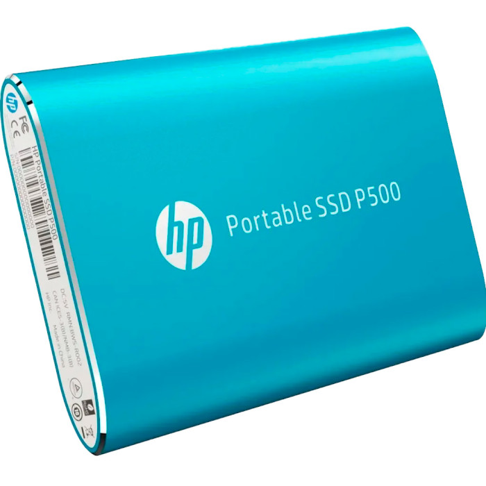 Портативный SSD диск HP P500 500GB USB3.2 Gen1 Blue (7PD54AA)