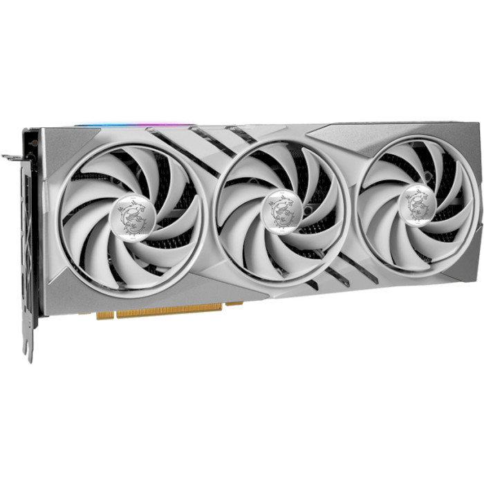 Видеокарта MSI GeForce RTX 4070 Super 12G Gaming Slim White