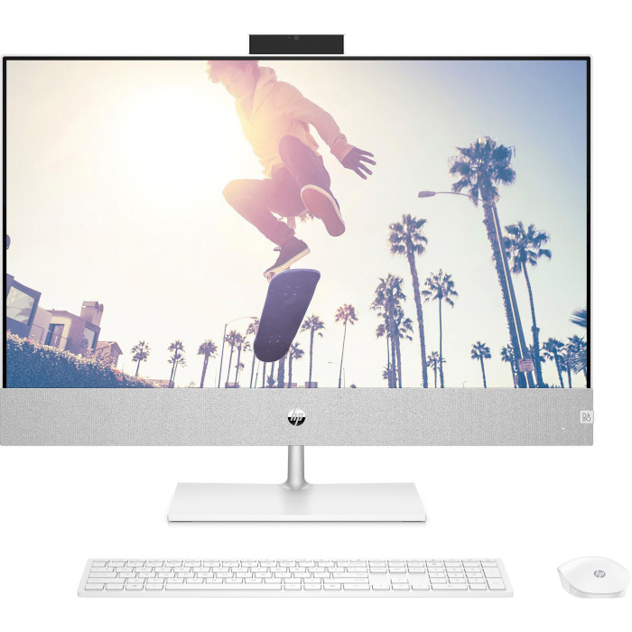 Моноблок HP Pavilion 27-ca2012ua Snowflake White (AE0P7EA)