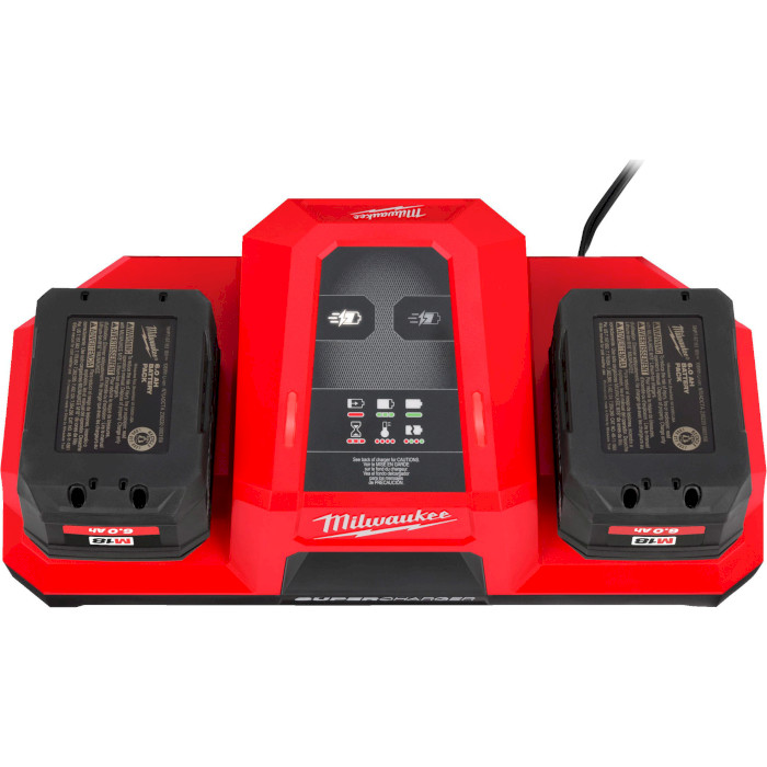 Зарядний пристрій 2-слотовий MILWAUKEE M18 DBSC (4932492531)