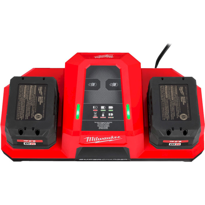 Зарядний пристрій 2-слотовий MILWAUKEE M18 DBSC (4932492531)