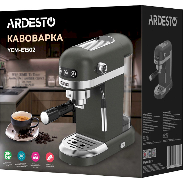 Кофеварка эспрессо ARDESTO YCM-E1502