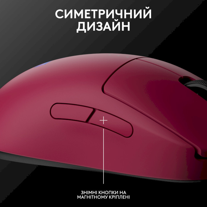 Миша ігрова LOGITECH G Pro 2 Lightspeed Pink (910-007309)