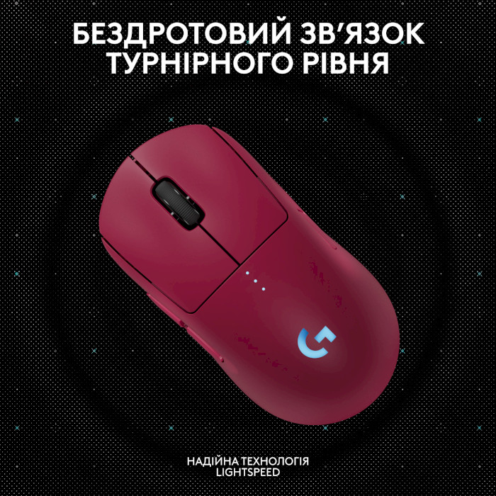 Миша ігрова LOGITECH G Pro 2 Lightspeed Pink (910-007309)