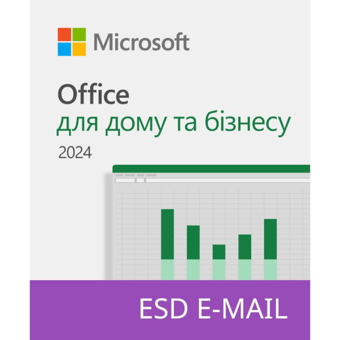 ПЗ MICROSOFT Office 2024 Home & Business Multilanguage ESD (EP2-06605)