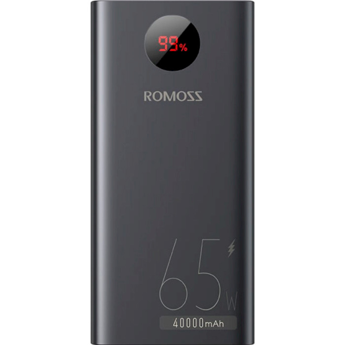 Повербанк ROMOSS PEA40 Pro 40000mAh Black (PEA40-282-2133H)