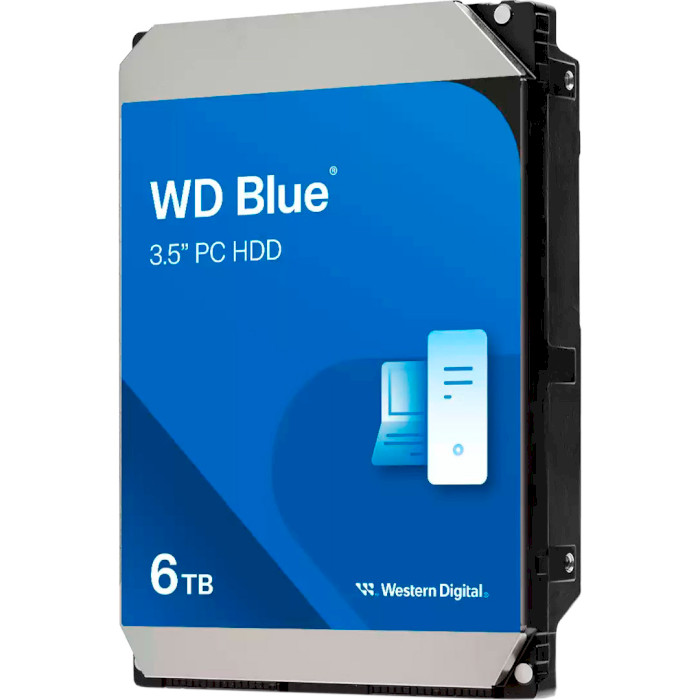 Жорсткий диск 3.5" WD Blue 6TB SATA/256MB (WD60EZAX)