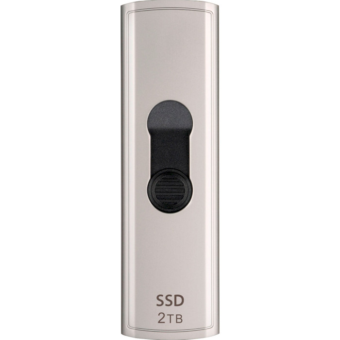 Портативний SSD диск TRANSCEND ESD320A 2TB USB3.2 Gen2 Soft Gray (TS2TESD320A)