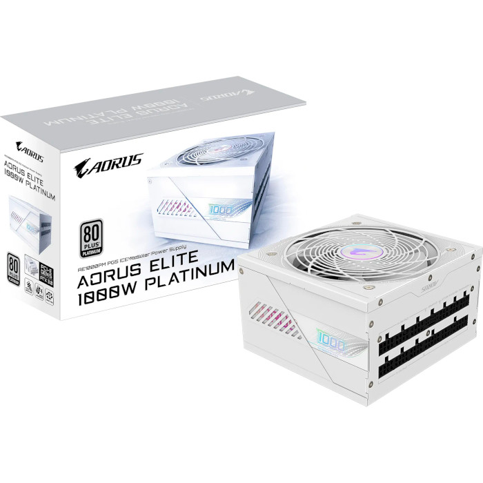 Блок живлення 1000W AORUS Elite P1000W Ice (GP-AE1000PM PG5 ICE)