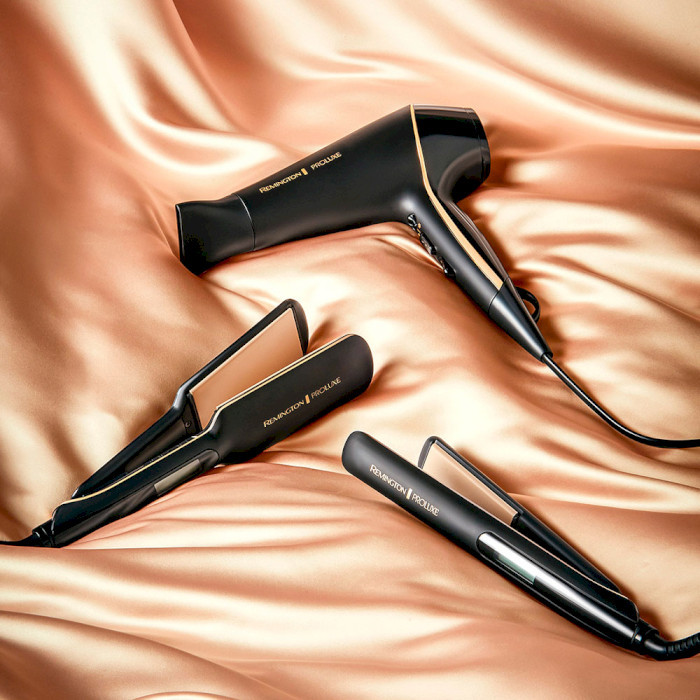 Выпрямитель для волос REMINGTON S9150B ProLuxe Midnight Wide Plate Hair Straightener