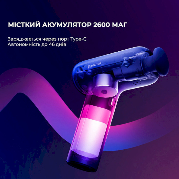 Масажний пістолет XIAOMI YUNMAI Massage Gun EasePro (YMFG-M406)