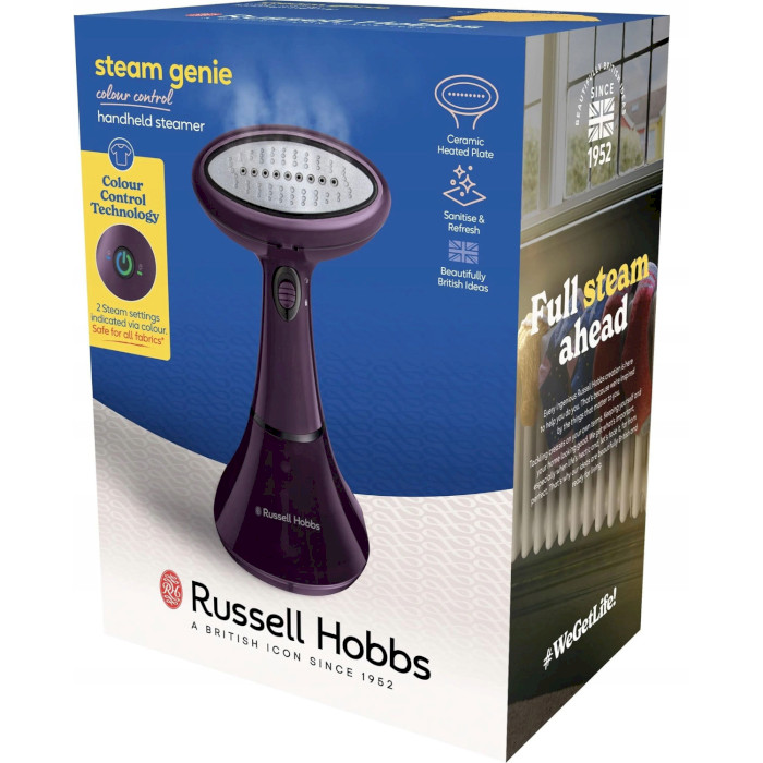 Відпарювач для одягу RUSSELL HOBBS Steam Genie Colour Control (25188046001)